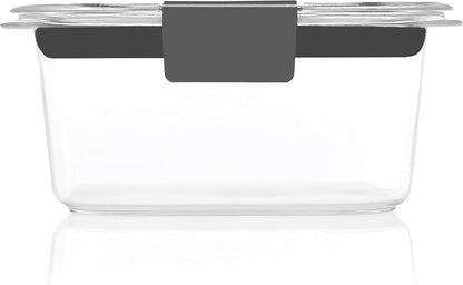 Brilliance Food Storage Containers - Set of 5 Assorted Sizes, BPA-Free, Leak-Proof & Microwave Safe for Ultimate Freshness