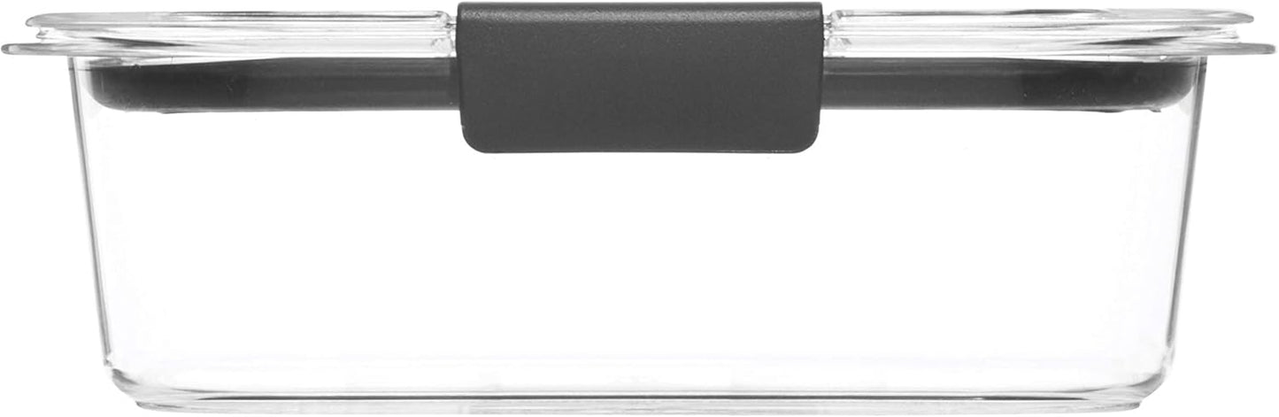 Brilliance Food Storage Containers - Set of 5 Assorted Sizes, BPA-Free, Leak-Proof & Microwave Safe for Ultimate Freshness